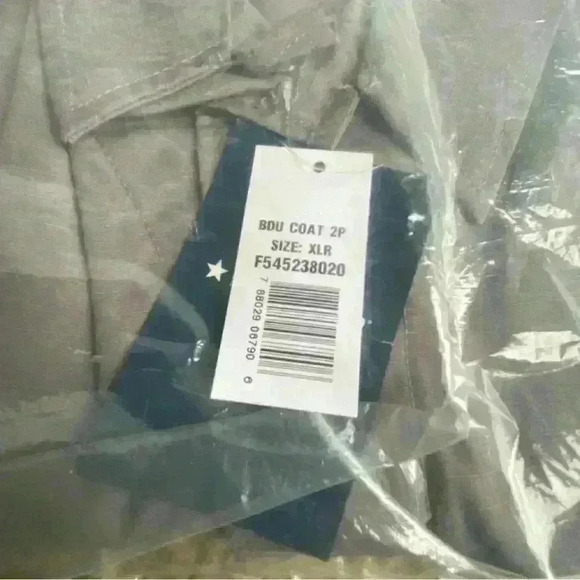 Propper Tactical Jacket XL Black Full Zip Pockets BDU Field Military Coat - Picture 7 of 7